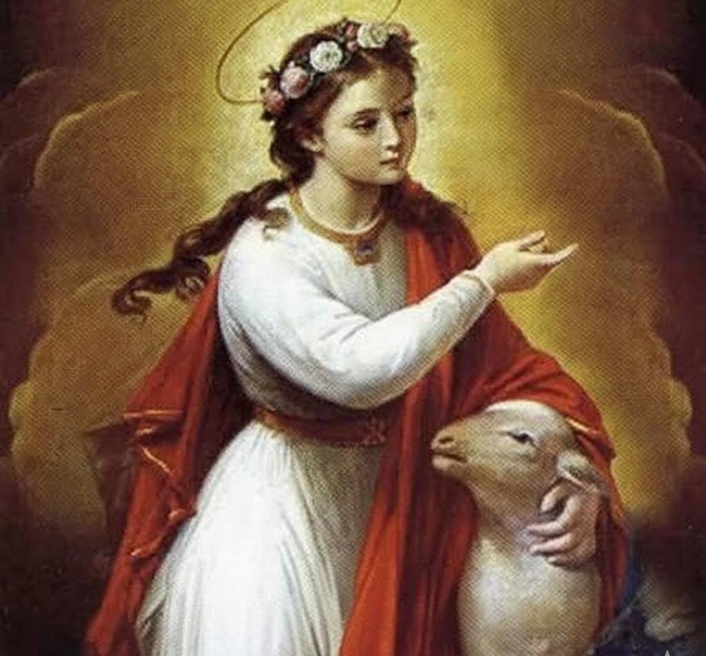 Devoción a Santa Inés